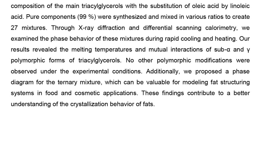 PHYS-013: The Ternary Phase behavior of PLP, PLS and SLS