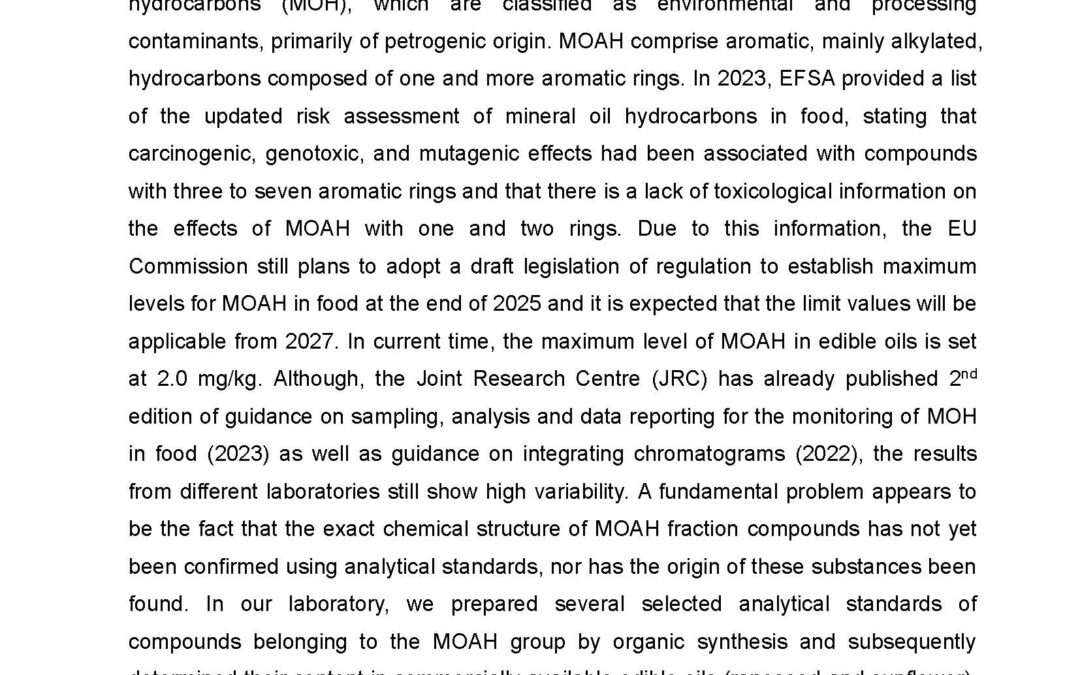ANLI-016: MOAH: Current Bogey of Edible Oil Industry